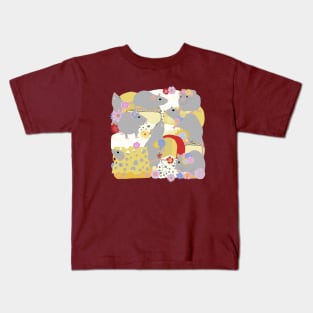 Rats at a Cheese Party Kids T-Shirt